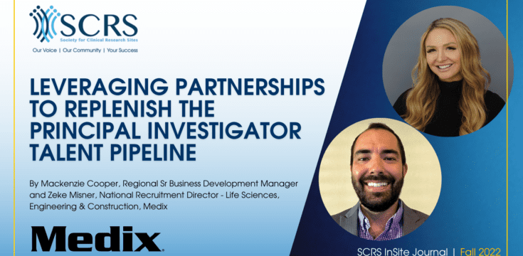 Leveraging Partnerships to Replenish the Principal Investigator Talent Pipeline